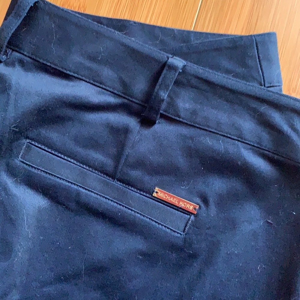 NWOT Michael Kors navy pants - Picture 6 of 6